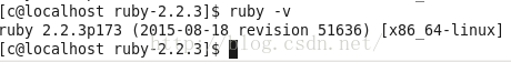 Centos安装Ruby2.2.3