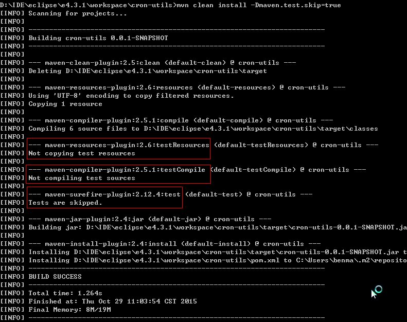 maven.test.skip