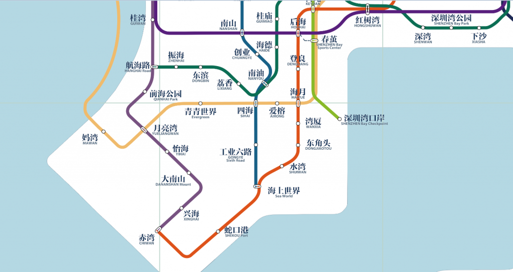 深圳2040年地铁规划图图片