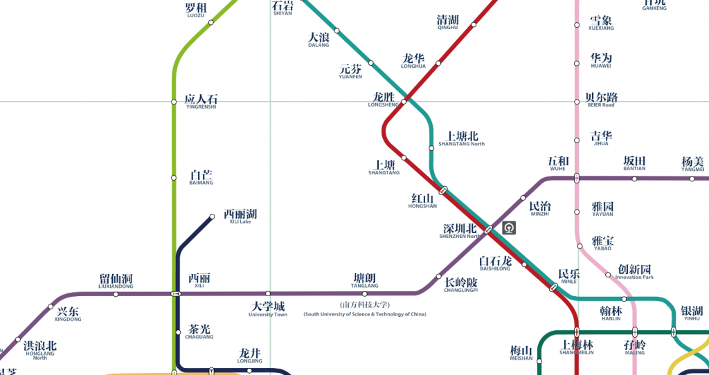 深圳地铁远期规划图片