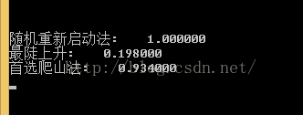 人工智能-八皇后爬山法（最陡上升，首项选择），随即重新启动法