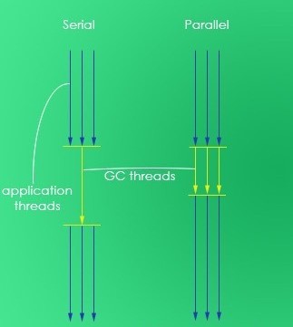 Serial和Parallel收集器工作过程
