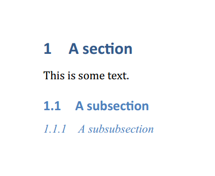 Latex 更改section 字体