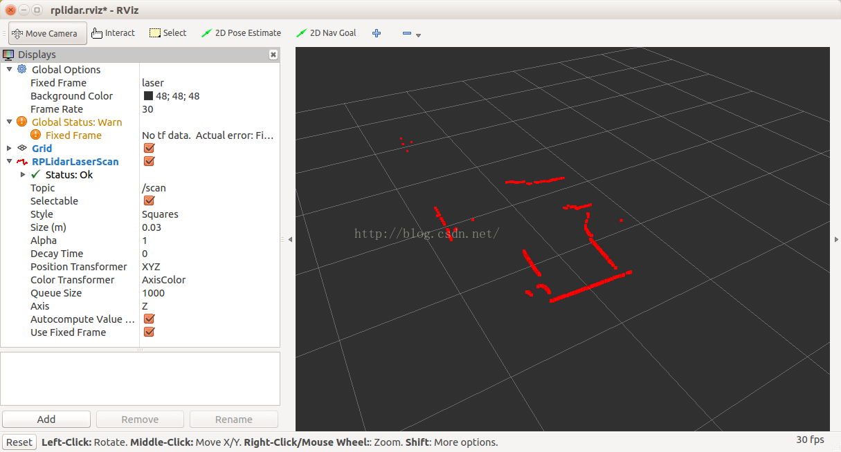 Learning Ros For Robotics Programming Second Edition学习笔记三 Indigo Rplidar Rviz Slam Csdn开发云 0860