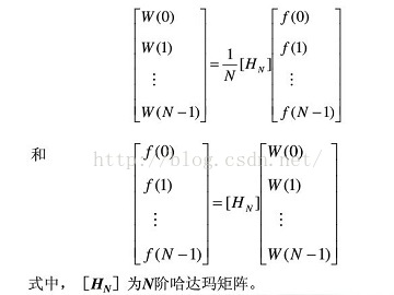 压缩感知——沃尔什-哈达玛(WHT)变换与逆变换的Matlab代码实现_hadamard 