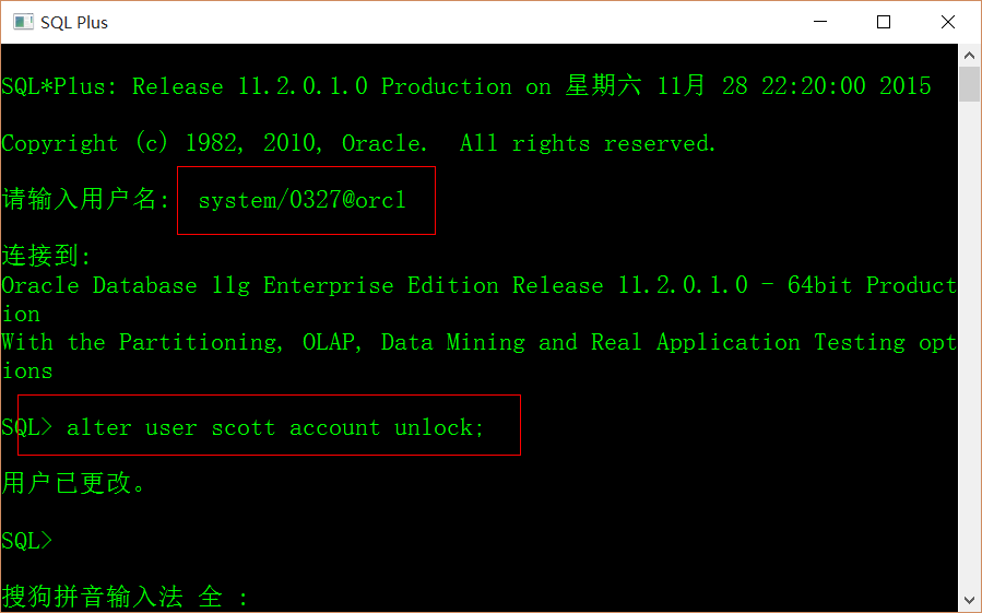 Sql Developer Accont Locked lasopapro