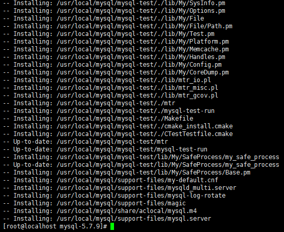 安装MySQL-5.7.9 6