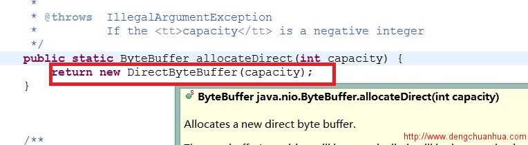 
			
				发生java.lang.OutOfMemoryError: Direct buffer memory			