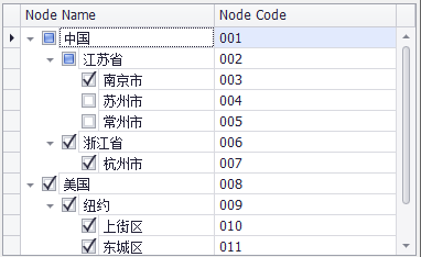 CheckBox的三种显示状态