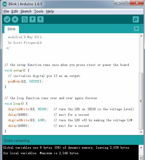 arduino 平台与c语言程序设计-week1-arduino environment-lesson3
