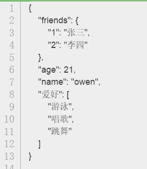 
			
				Java构建json数据格式（利用org.json）			