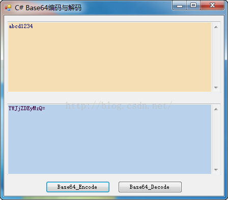 
			
				C#实现Base64的编码与解码			