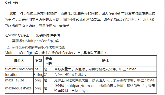 文件上传配置