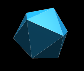 IcosahedronGeometry 实例