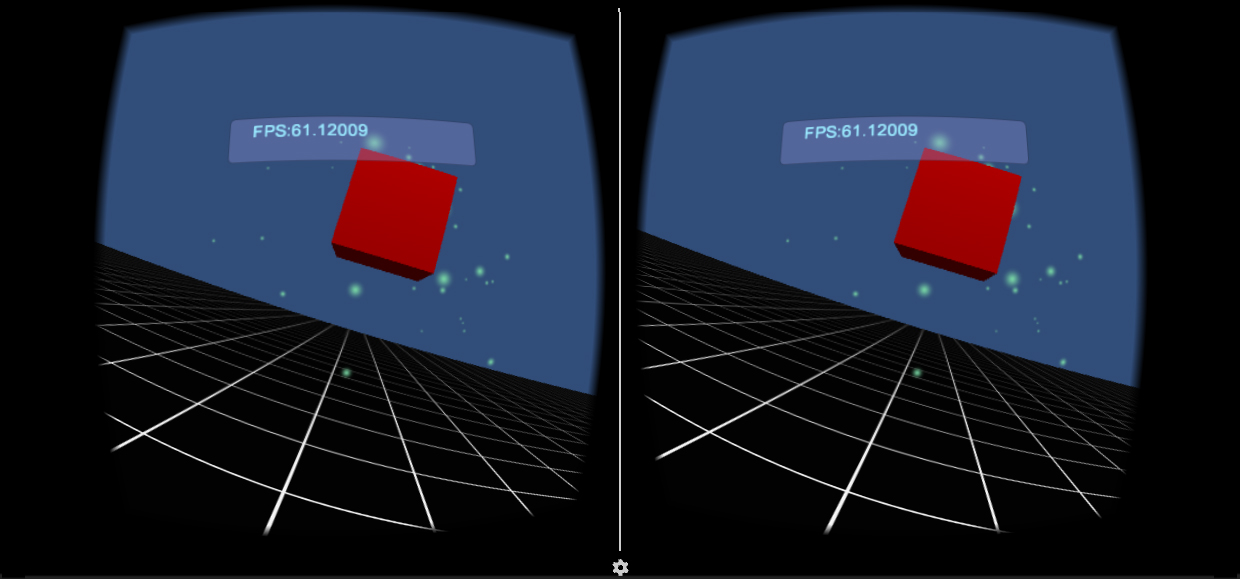 Cardboard虚拟现实开发技巧(一)之放置一个固定在视野中的物体