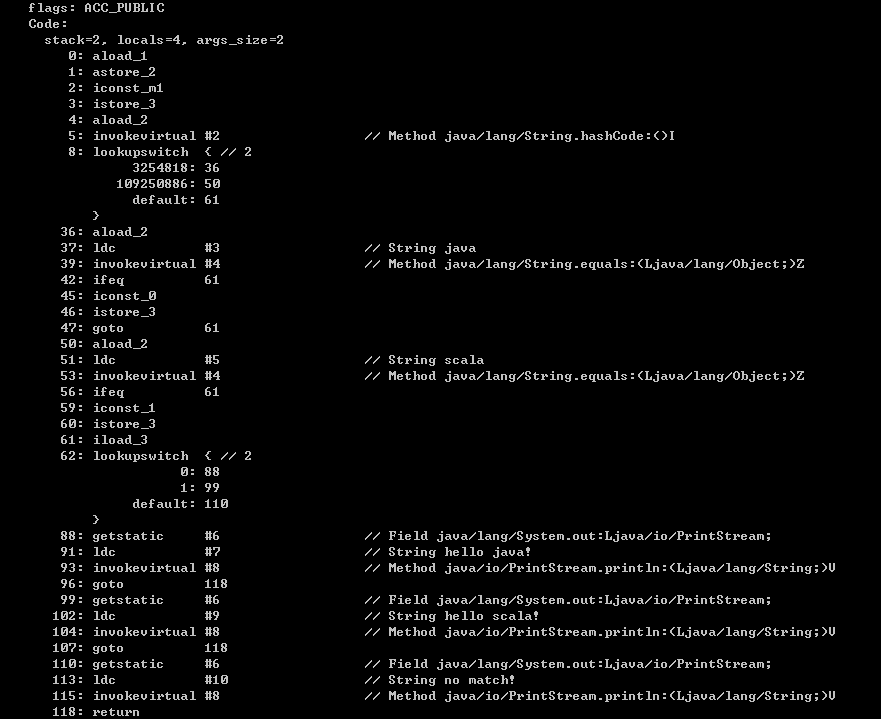 
			
				java7 switch case支持字符串的原理解析			