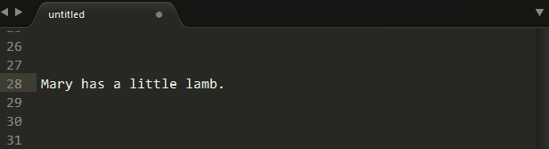 Ctrl + ↑/↓移动当前显示区域