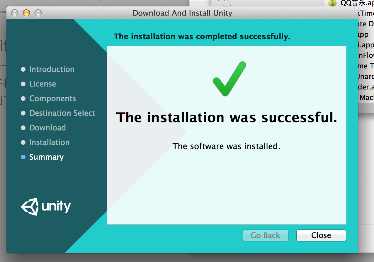 We are installing