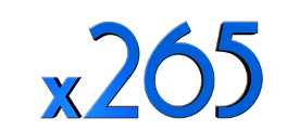 X 265. Число 265. H.265. 265 Картинка