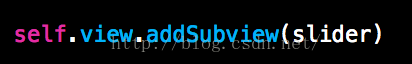 Swift开发IOS－UISlider