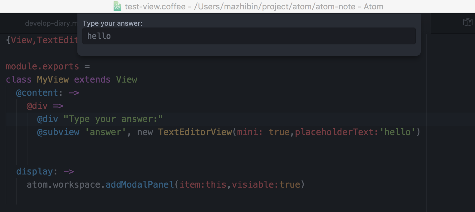 TextEditorView