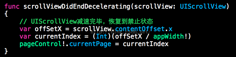 Swift开发IOS－UIPageControl