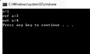 C#中方法参数 ref 与 out 的区别_c# out ref-CSDN博客