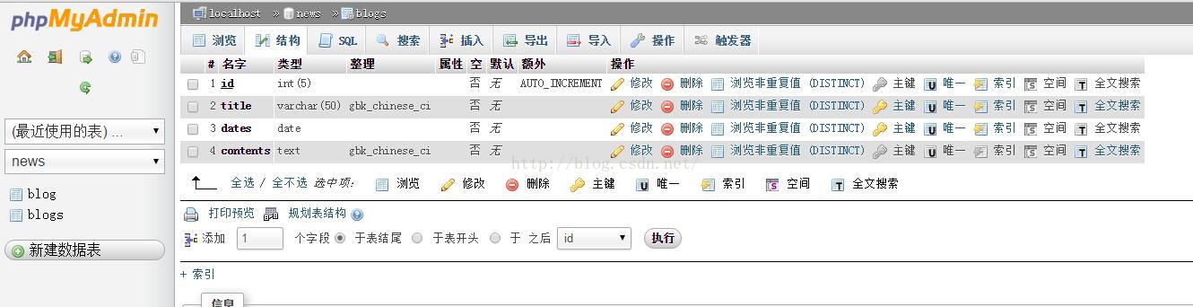 
			
				php简易增删改查			