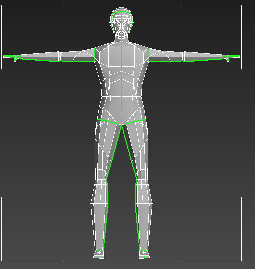 3dmax 9 角色建模3 uv展开