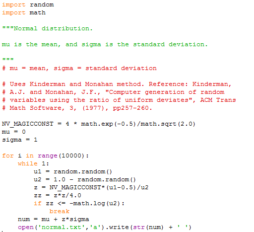 标准正态分布的分布函数服从均匀分布_python 正态分布