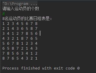 算法笔记 分治法 循环赛事日程表 走在冷风中的博客 Csdn博客