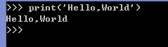 
			
				【Python】Hello World 输入输出			