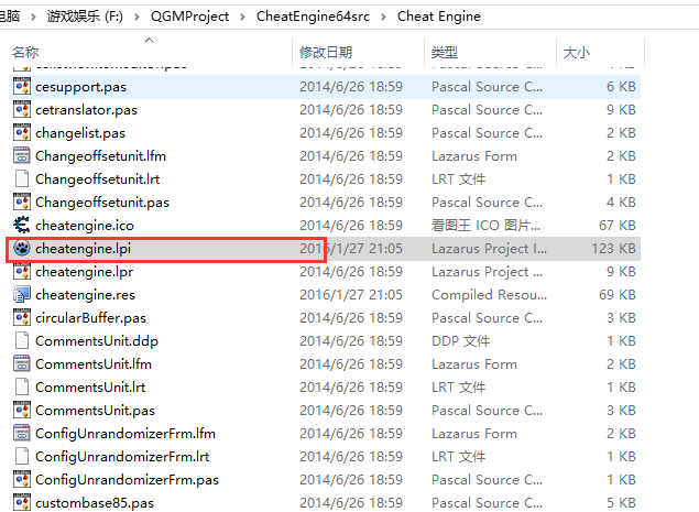 Cheat Engine :: View topic - [SOLVED]Cheat Engine 6.4 Source compilation  with Lazarus