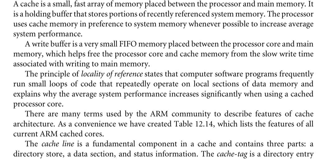 Caches 《ARM System Developer's Guide》chapter12_write back policyCSDN博客