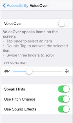 《iOS Human Interface Guidelines》——VoiceOver