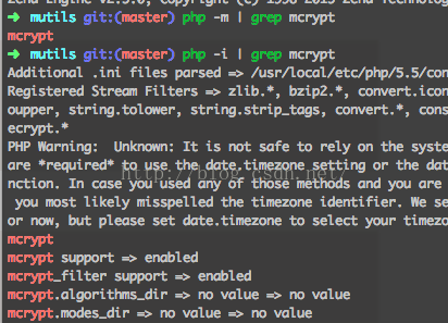 
			
				mac10.11 php报错 Use of undefined constant MCRYPT_RIJNDAEL_128			