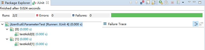 Java单元测试工具：JUnit4——JUnit测试套件使用及参数化设置