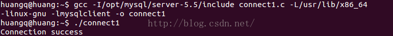 曲折的ubuntu14.04下用c的api去连接mysql