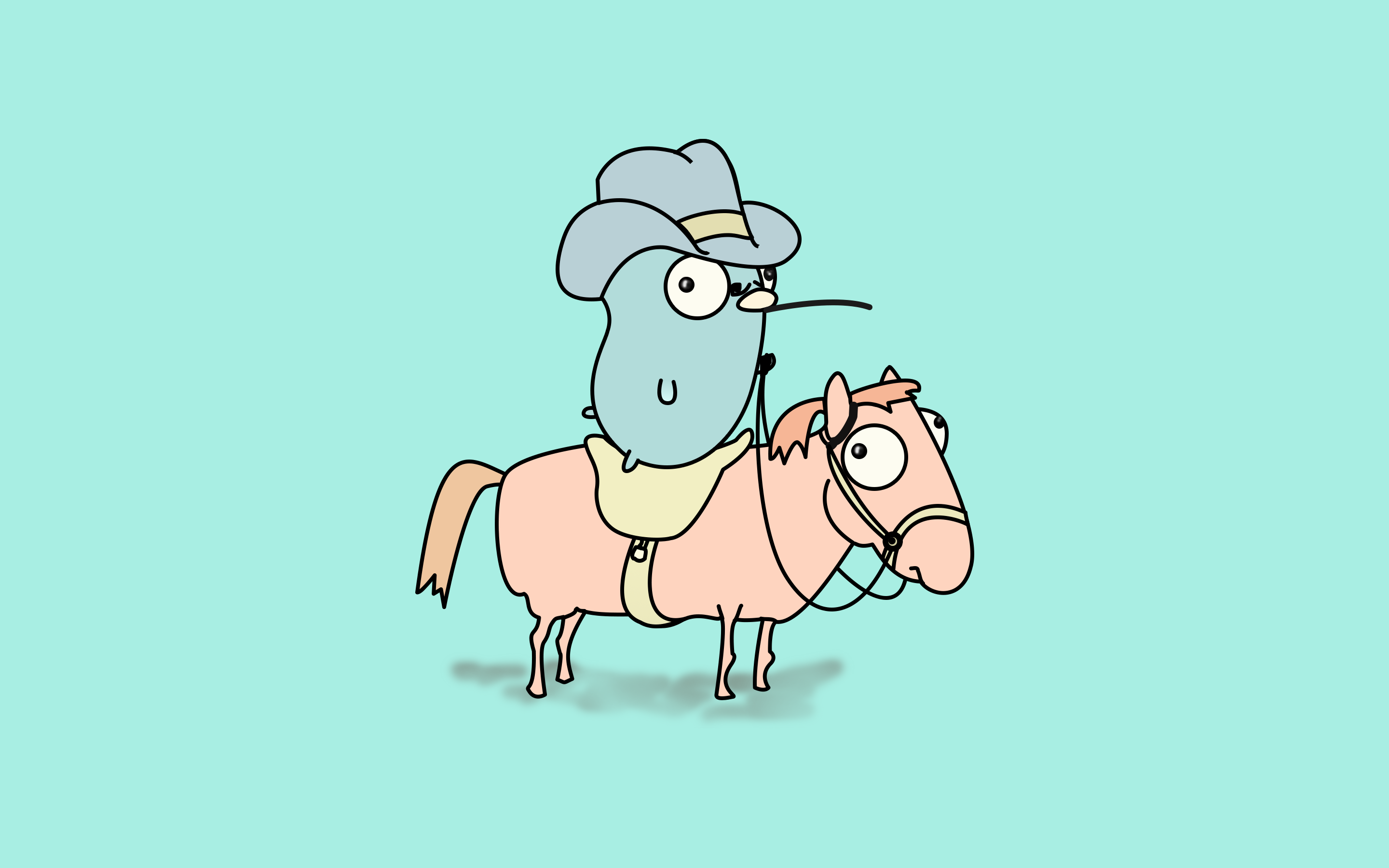 分享几张golang桌面图片