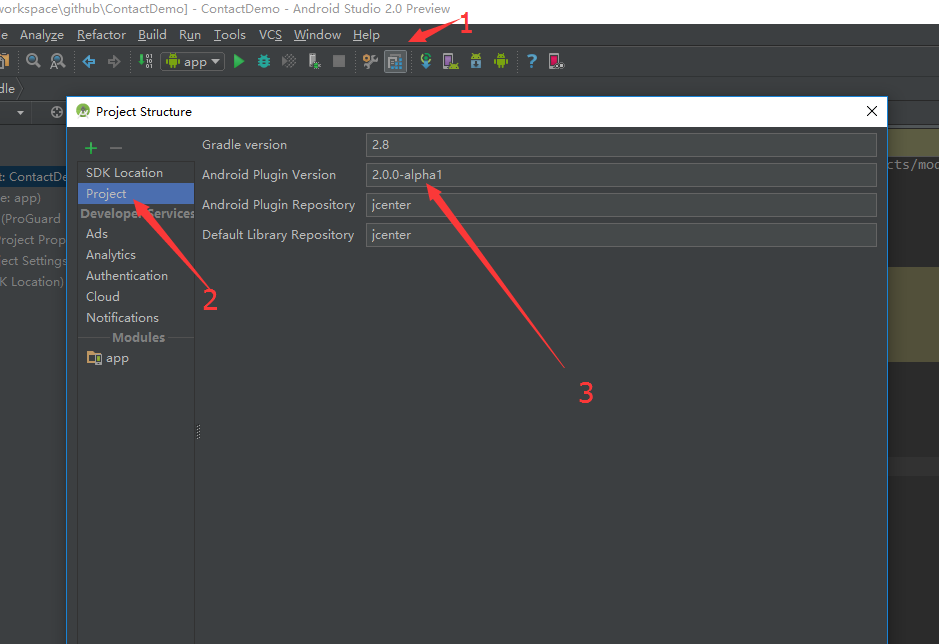 Android studio出现Error:Plugin is too old, please update to a more recent version, or set ANDROID_DAIL