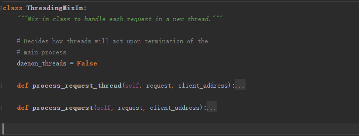 ThreadingMixIn 类