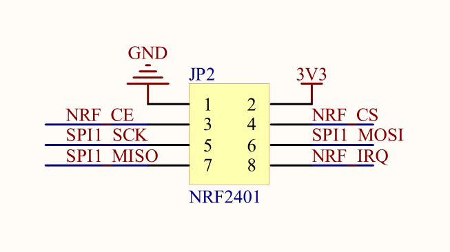 nrf24l01模块引脚图