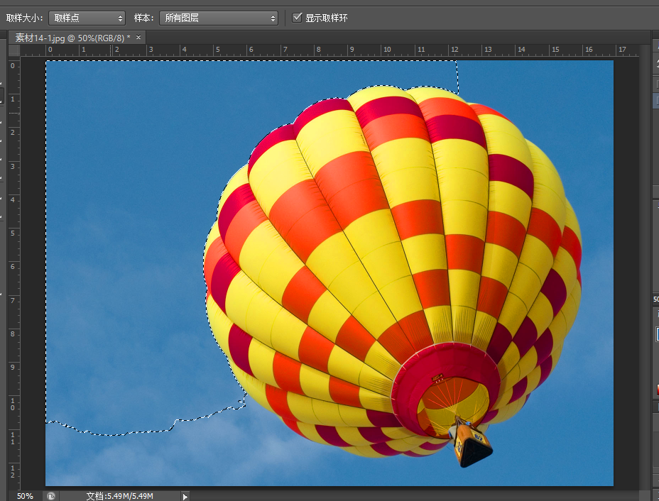 Photoshop CS6 实例之用色彩范围抠图并合成背景_YuYunTan的专栏-CSDN博客