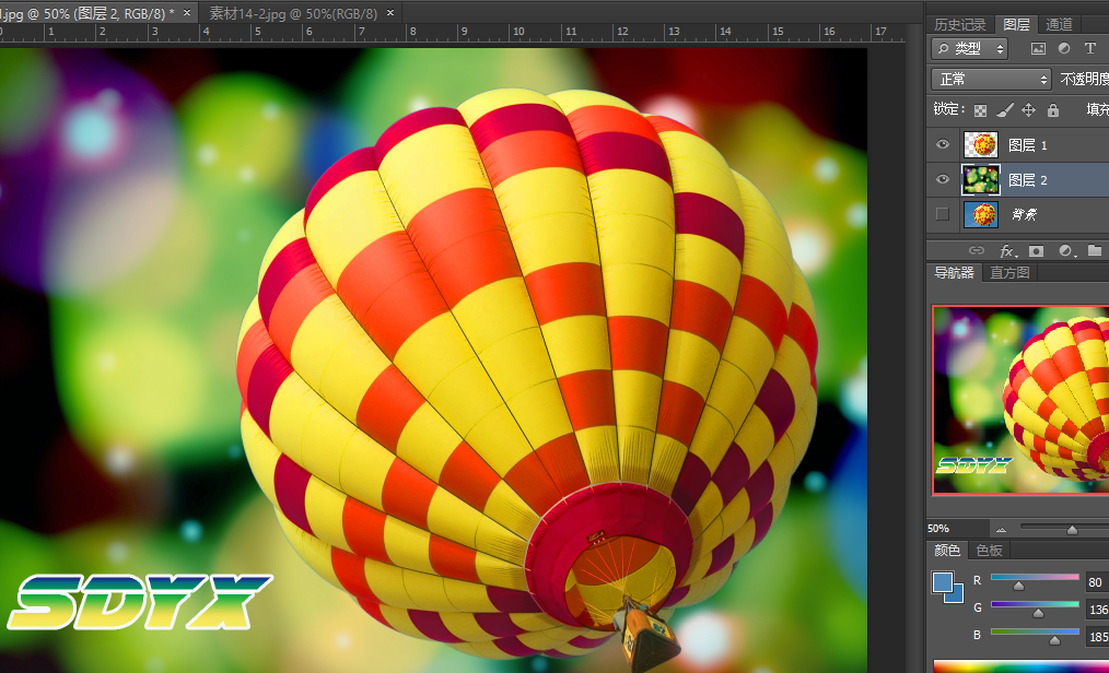 Photoshop CS6 实例之用色彩范围抠图并合成背景_YuYunTan的专栏-CSDN博客