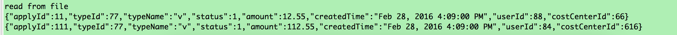 利用jackson-dataformat-csv读写csv文件