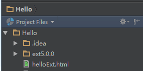 ExtJs5.0在WebStorm上的使用之入门教程（一）编写第一个网页 HelloExt