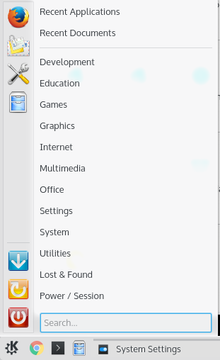 选择Settings(设置)，然后选择配置桌面(Configure Desktop)