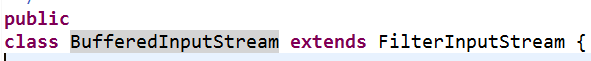 BufferedInputStream类