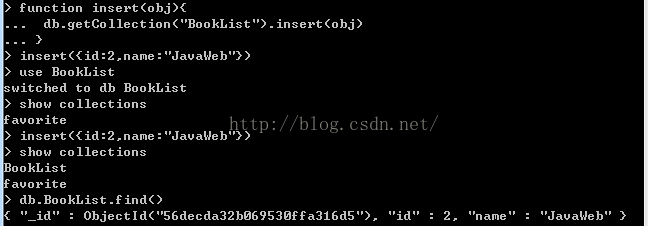 MongoDB学习—（3）shell的基本操作