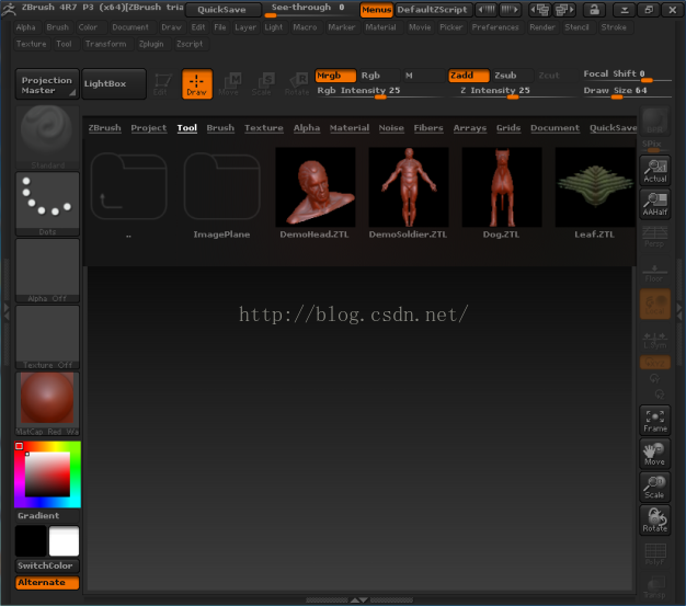 怎么自定义zbrush 4r7中按钮颜色 Supperdesigner的博客 Csdn博客